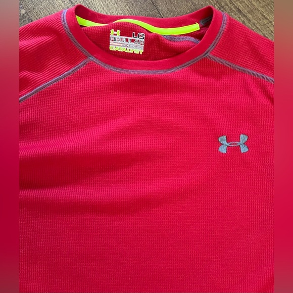 Under Armour Mens catalyst long sleeve LS shirt Sz large all seasons gear - Picture 2 of 7